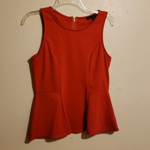 Green Envelope Peplum Top